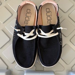 Hey Dude Black Casual Shoes